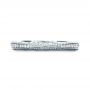  Platinum Platinum Bright Cut Diamond Eternity Band - Top View -  1153 - Thumbnail