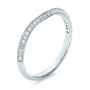  Platinum Bright Cut Diamond Wedding Band