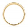 18k Yellow Gold 18k Yellow Gold Bright Cut Diamond Wedding Band - Front View -  100414 - Thumbnail