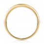 14k Yellow Gold 14k Yellow Gold Bright Cut Diamond Wedding Band - Front View -  100414 - Thumbnail