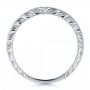  Platinum Channel Set Diamond Band With Matching Engagement Ring - Kirk Kara - Front View -  100217 - Thumbnail