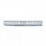  Platinum Channel Set Diamond Band With Matching Engagement Ring - Kirk Kara - Top View -  100217 - Thumbnail
