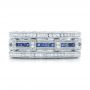 14k White Gold 14k White Gold Channel Set Diamond Stackable Eternity Band - Front View -  101893 - Thumbnail
