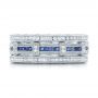  Platinum Platinum Channel Set Diamond Stackable Eternity Band - Front View -  101893 - Thumbnail