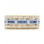 18k Yellow Gold 18k Yellow Gold Channel Set Diamond Stackable Eternity Band - Front View -  101893 - Thumbnail