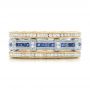 18k Yellow Gold 18k Yellow Gold Channel Set Diamond Stackable Eternity Band - Front View -  101893 - Thumbnail