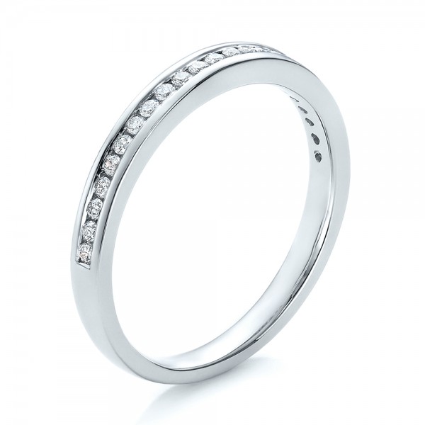 ... Jewelry â€º Women's Wedding Rings â€º Channel Set Diamond Wedding Band
