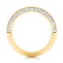 14k Yellow Gold 14k Yellow Gold Channel Set Diamond Wedding Band - Front View -  106673 - Thumbnail