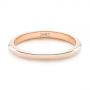 18k Rose Gold 18k Rose Gold Classic Wedding Ring - Flat View -  107290 - Thumbnail