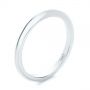  Platinum Platinum Classic Wedding Ring - Three-Quarter View -  107290 - Thumbnail