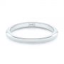  Platinum Platinum Classic Wedding Ring - Flat View -  107290 - Thumbnail
