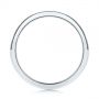  Platinum Platinum Classic Wedding Ring - Front View -  107290 - Thumbnail