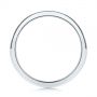  Platinum Platinum Classic Wedding Ring - Front View -  107290 - Thumbnail