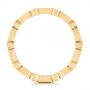 14k Yellow Gold 14k Yellow Gold Custom Baguette Diamond Eternity Wedding Band - Front View -  105481 - Thumbnail