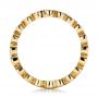 14k Yellow Gold 14k Yellow Gold Custom Bezel Set Diamond Eternity Wedding Ring - Front View -  100871 - Thumbnail