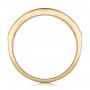 18k Yellow Gold 18k Yellow Gold Custom Blue Sapphire Wedding Band - Front View -  102220 - Thumbnail
