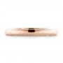 14k Rose Gold 14k Rose Gold Custom Bright Cut Eternity Band - Top View -  1331 - Thumbnail