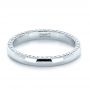  Platinum Platinum Custom Bright Cut Eternity Band - Flat View -  1331 - Thumbnail