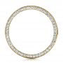 18k Yellow Gold 18k Yellow Gold Custom Bright Cut Eternity Band - Front View -  1331 - Thumbnail