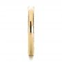 18k Yellow Gold 18k Yellow Gold Custom Bright Cut Eternity Band - Side View -  1331 - Thumbnail