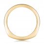 18k Yellow Gold 18k Yellow Gold Custom Channel Set Baguette Diamond Wedding Band - Front View -  100882 - Thumbnail