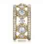 14k Yellow Gold 14k Yellow Gold Custom Diamond Anniversary Band - Side View -  1404 - Thumbnail