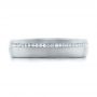  Platinum And 14K Gold Platinum And 14K Gold Custom Diamond Eternity Two-tone Wedding Band - Top View -  102133 - Thumbnail