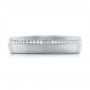  Platinum And Platinum Platinum And Platinum Custom Diamond Eternity Two-tone Wedding Band - Top View -  102133 - Thumbnail