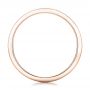 14k Rose Gold 14k Rose Gold Custom Diamond Eternity Wedding Band - Front View -  102096 - Thumbnail