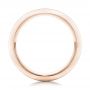 18k Rose Gold 18k Rose Gold Custom Diamond Eternity Wedding Band - Front View -  102284 - Thumbnail