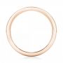 18k Rose Gold 18k Rose Gold Custom Diamond Eternity Wedding Band - Front View -  103033 - Thumbnail