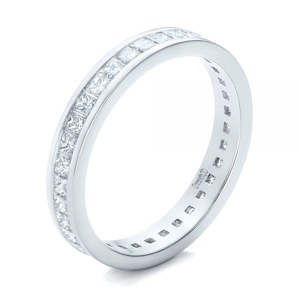 Custom Diamond Eternity Wedding Band - Image