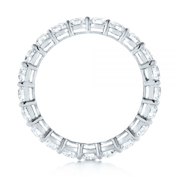  Platinum Platinum Custom Diamond Eternity Wedding Band - Front View -  103465