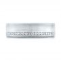  Platinum Platinum Custom Diamond Eternity Wedding Band - Top View -  102284 - Thumbnail