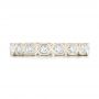 18k White Gold 18k White Gold Custom Diamond Eternity Wedding Band - Top View -  102918 - Thumbnail