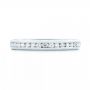  Platinum Custom Diamond Eternity Wedding Band - Top View -  103033 - Thumbnail