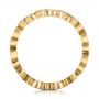 14k Yellow Gold 14k Yellow Gold Custom Diamond Eternity Wedding Band - Front View -  102132 - Thumbnail
