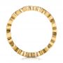 18k Yellow Gold 18k Yellow Gold Custom Diamond Eternity Wedding Band - Front View -  102132 - Thumbnail