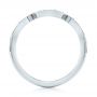  Platinum Platinum Custom Diamond Marquise Shaped Wedding Ring - Front View -  104781 - Thumbnail