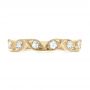 14k Yellow Gold 14k Yellow Gold Custom Diamond Marquise Shaped Wedding Ring - Top View -  104781 - Thumbnail