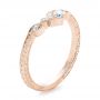 14k Rose Gold Custom Diamond Wedding Band