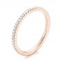 14k Rose Gold Custom Diamond Wedding Band