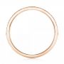 14k Rose Gold 14k Rose Gold Custom Diamond Wedding Band - Front View -  102245 - Thumbnail