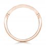 18k Rose Gold 18k Rose Gold Custom Diamond Wedding Band - Front View -  102300 - Thumbnail
