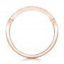 18k Rose Gold 18k Rose Gold Custom Diamond Wedding Band - Front View -  102300 - Thumbnail