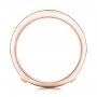 18k Rose Gold 18k Rose Gold Custom Diamond Wedding Band - Front View -  102362 - Thumbnail