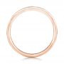 18k Rose Gold 18k Rose Gold Custom Diamond Wedding Band - Front View -  102406 - Thumbnail