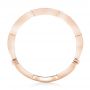 18k Rose Gold 18k Rose Gold Custom Diamond Wedding Band - Front View -  102484 - Thumbnail