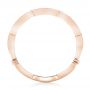 14k Rose Gold 14k Rose Gold Custom Diamond Wedding Band - Front View -  102484 - Thumbnail