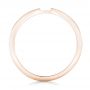 14k Rose Gold 14k Rose Gold Custom Diamond Wedding Band - Front View -  102598 - Thumbnail